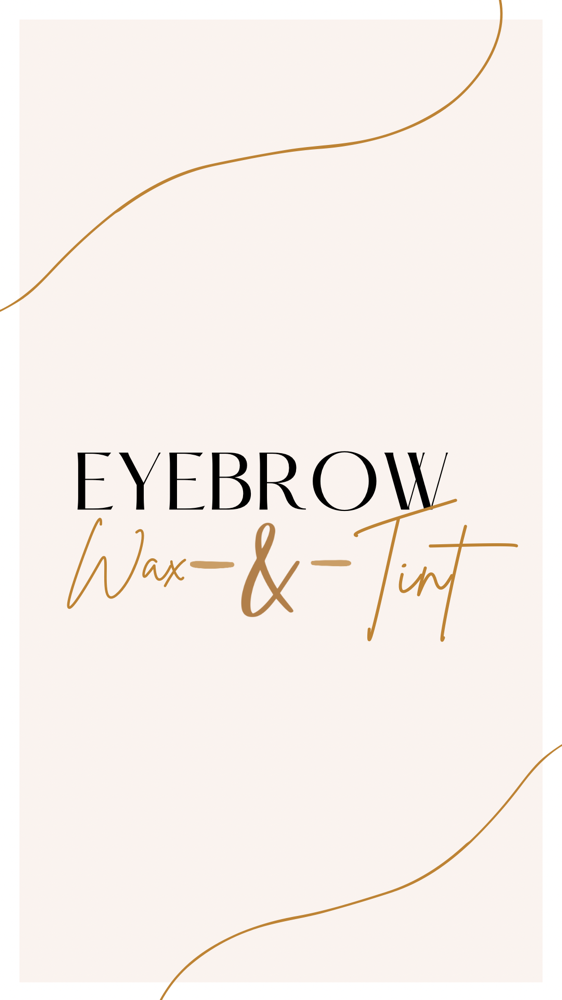 Eyebrow Wax/ Tint