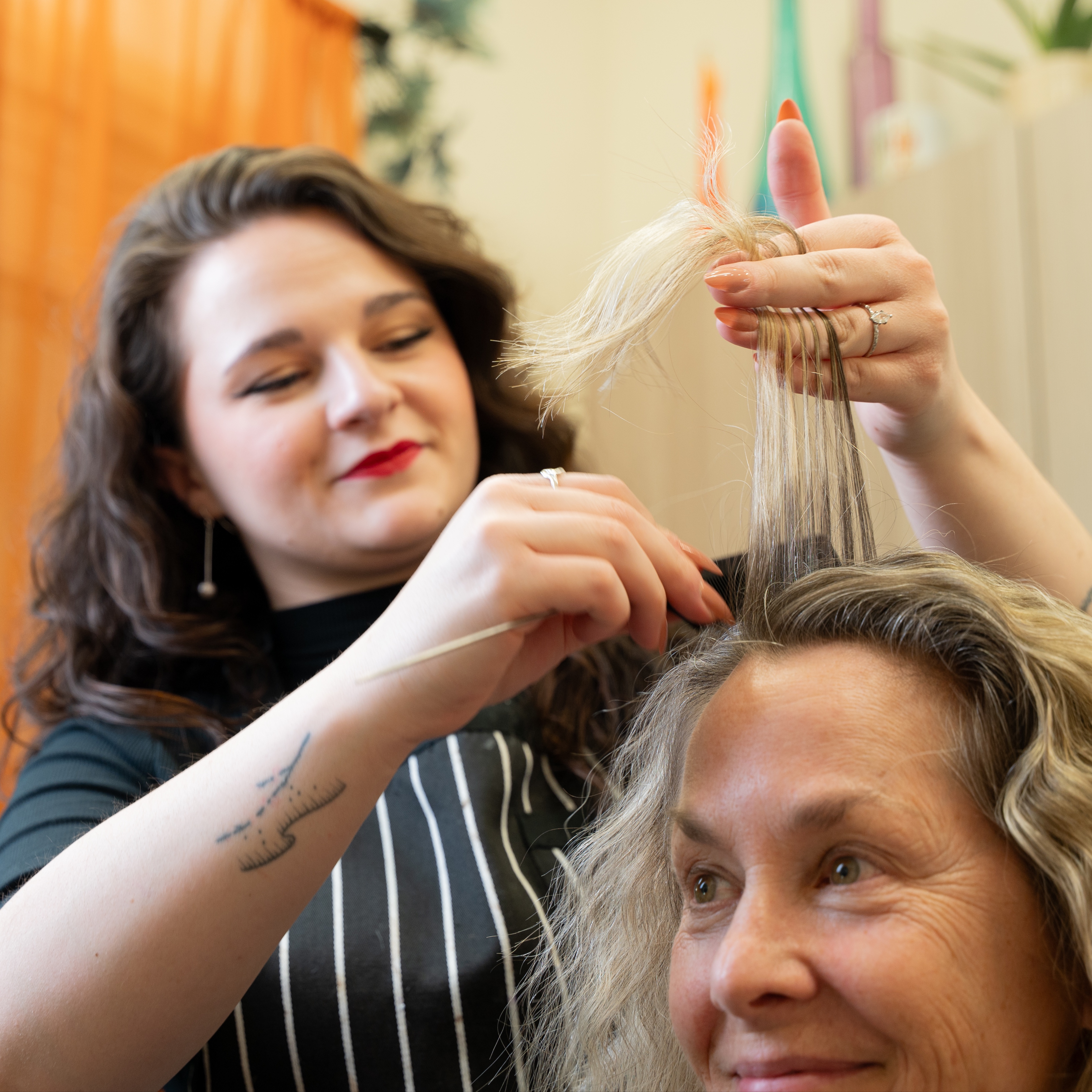 Partial Custom Color at Luxe Parlor in Littleton, CO
