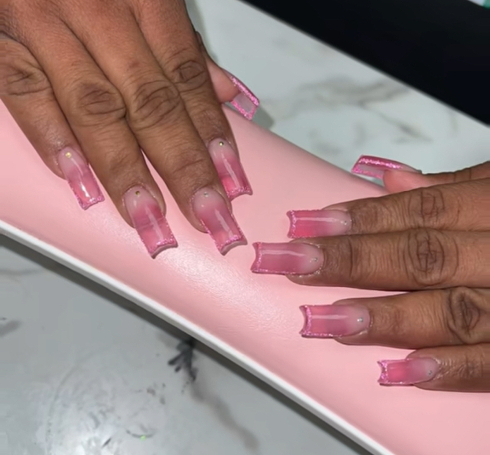 Ombre Acrylic Nails