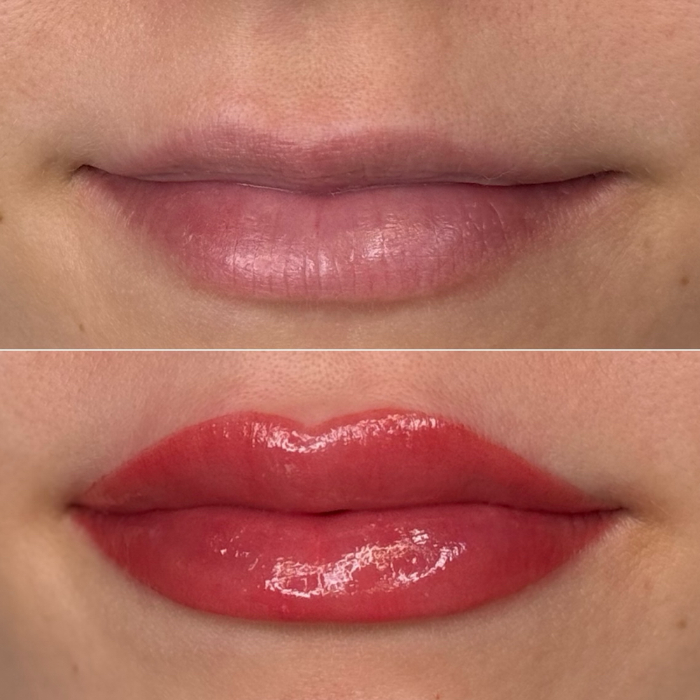 Lip Blushing at The Bladed Brow in St.louis, MO