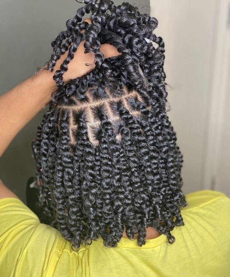Natural Twists at Eight28 Hair in Auburn, AL