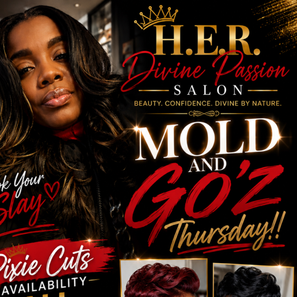 MOLDZ & GOZ at H.E.R. Divine Passion Salon in Emporia, VA