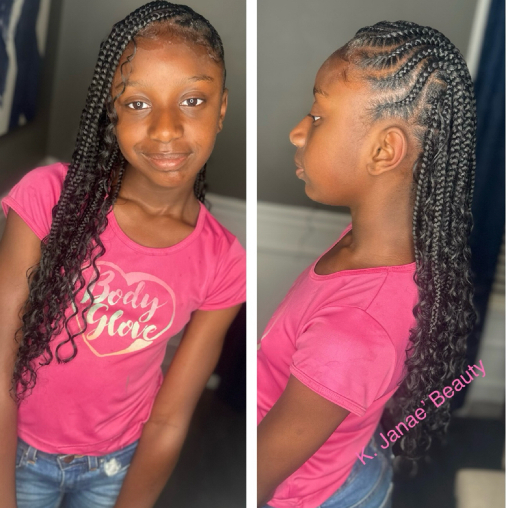 Fulani Braids (Kids 2-12)