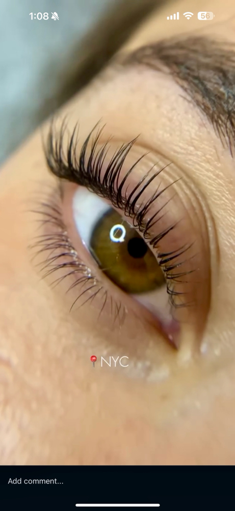 New Client-Keratin Lash Lift & Tint