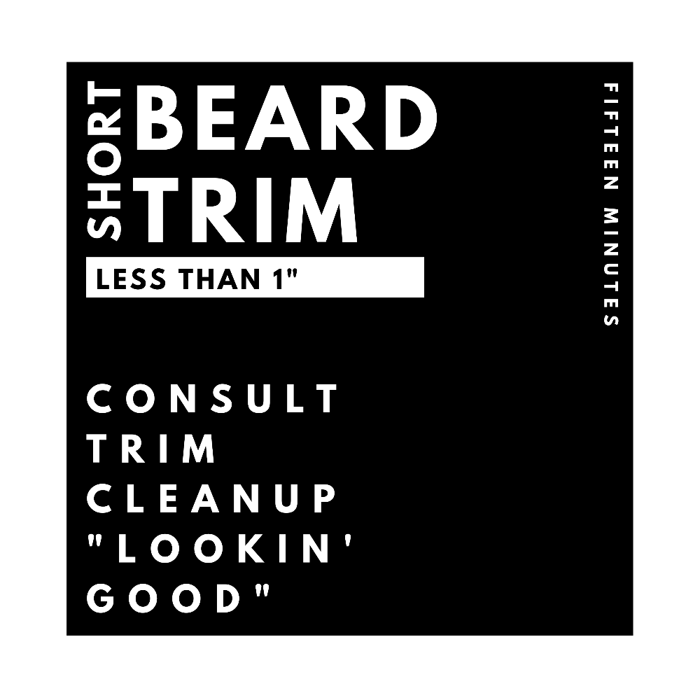Beard Trim & Line Up