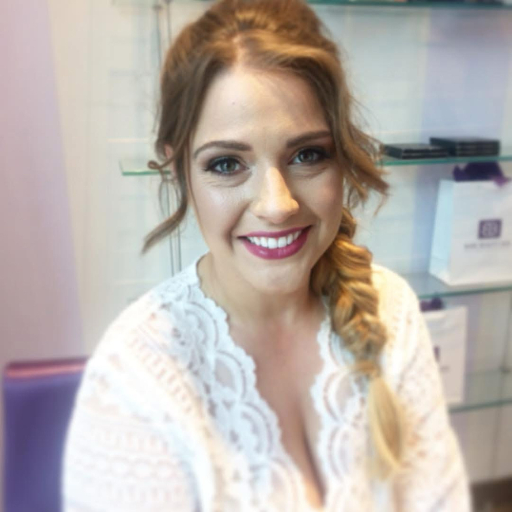 Full Face Makeup Application at B. Rucker Beauty Co. in Hendersonville, TN