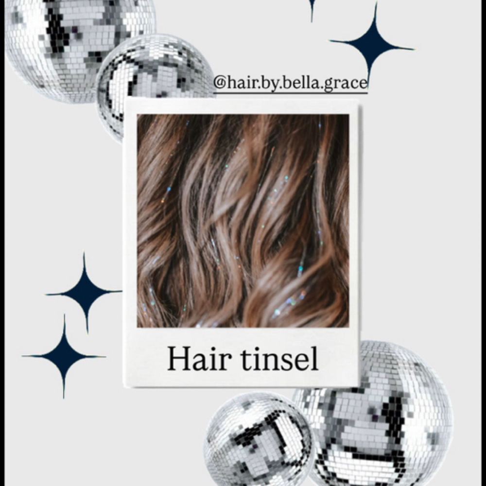 Hair Tinsel at BOLD Beauty Bar & Extensions in Norwalk, OH
