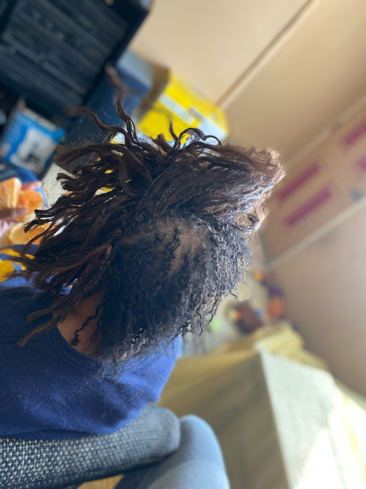 Tree Braid Take Down at Touched By Angel in Stockton, CA