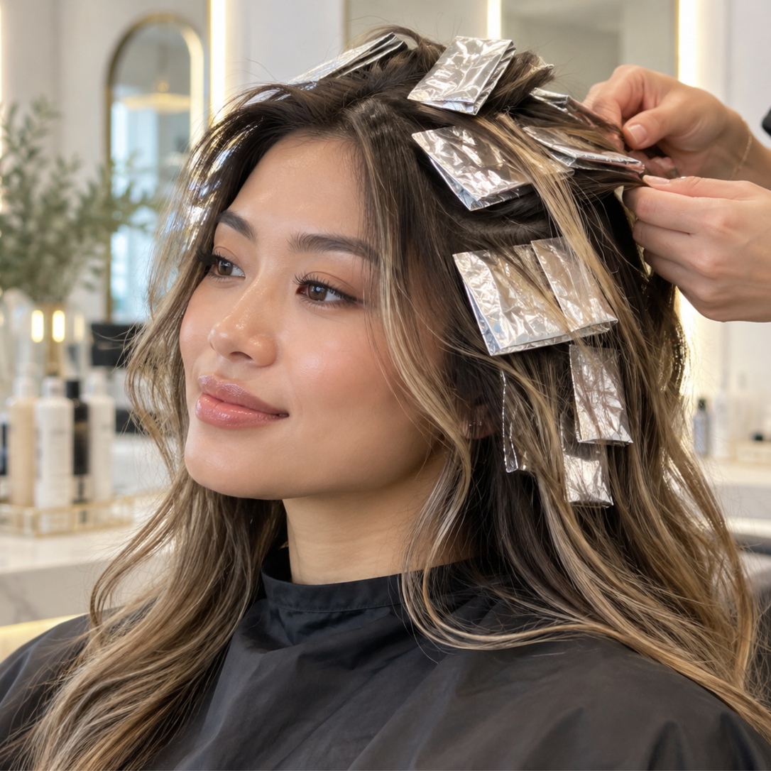 Partial highlights (10–12 foils) at Gold Coast Beauty By Shanzo in Chicago, IL