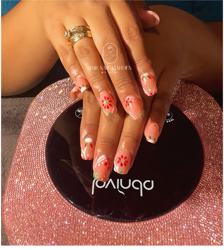 Acrylic Nails Medium Full Set