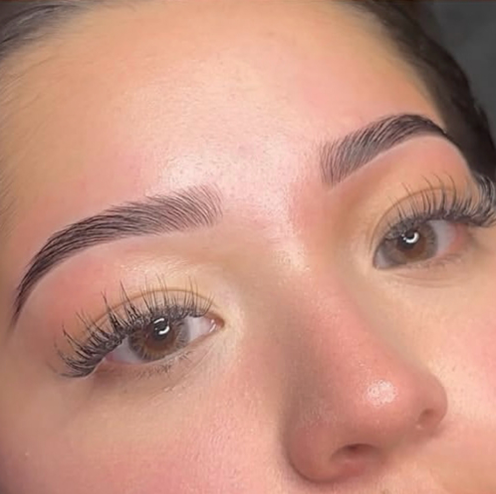 Brow Lamination + Tint + Wax at Eleganza Beauty Bar in Lufkin, TX