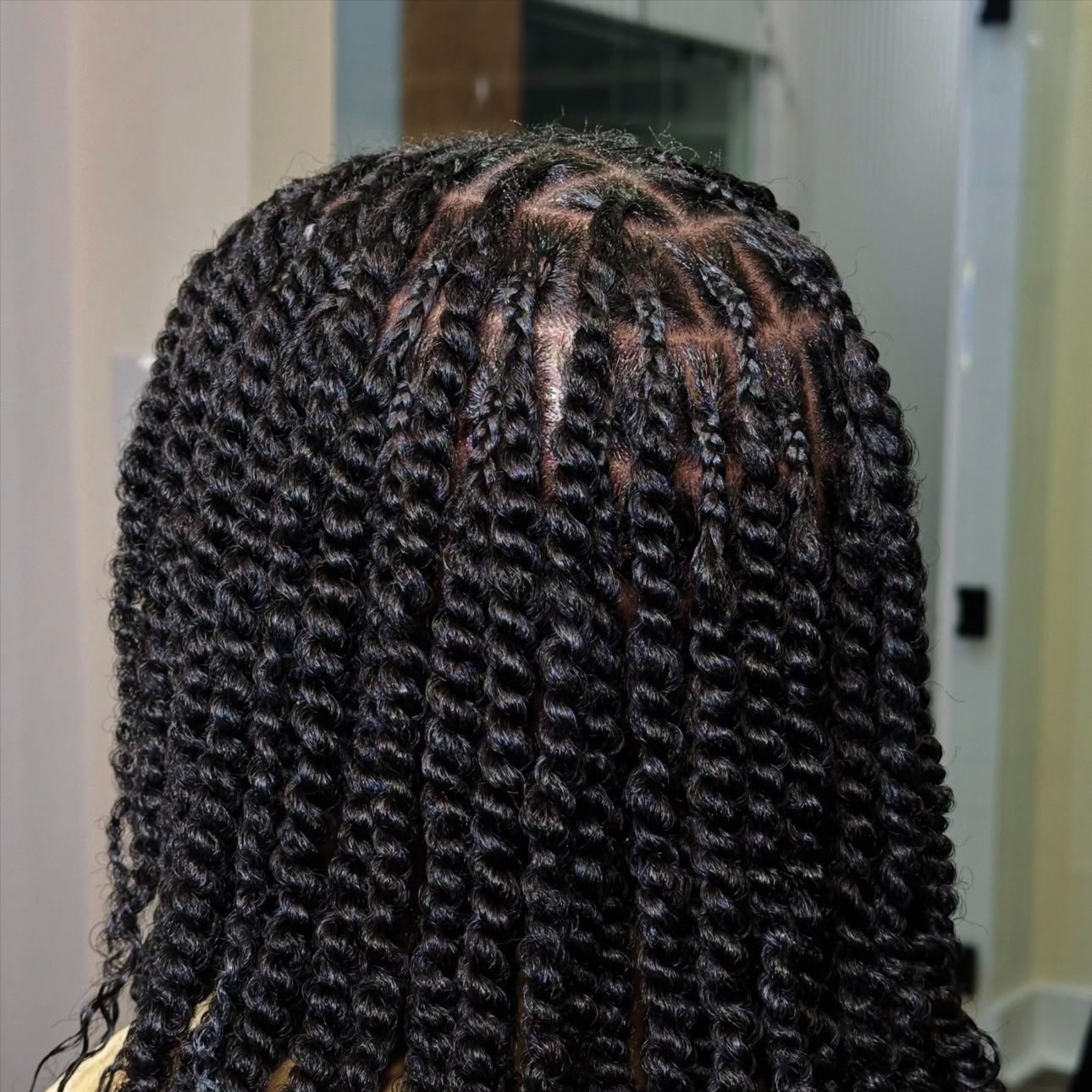 Lucious Twist at Blossoms HTX Hair Studio in Spring, TX