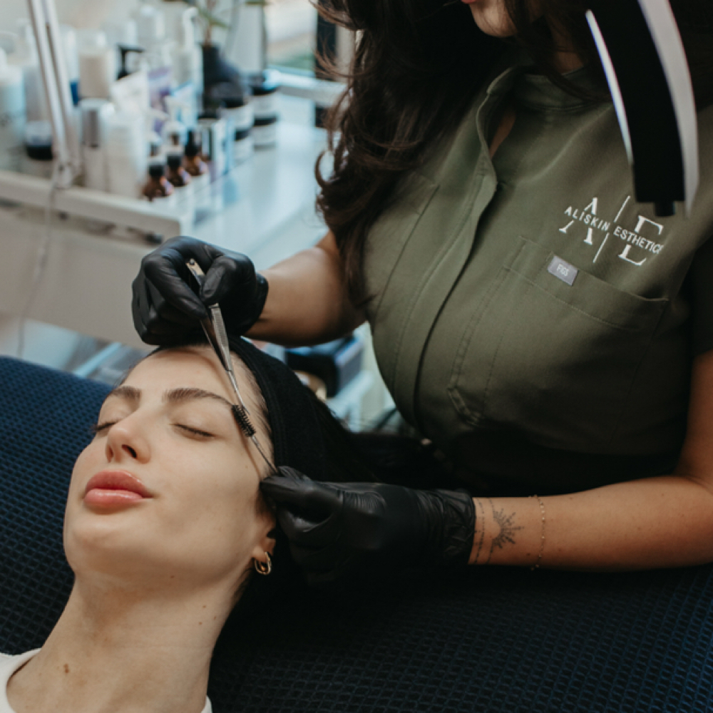 Signature Brow Shaping at Aliskin Esthetics in Las Vegas, NV