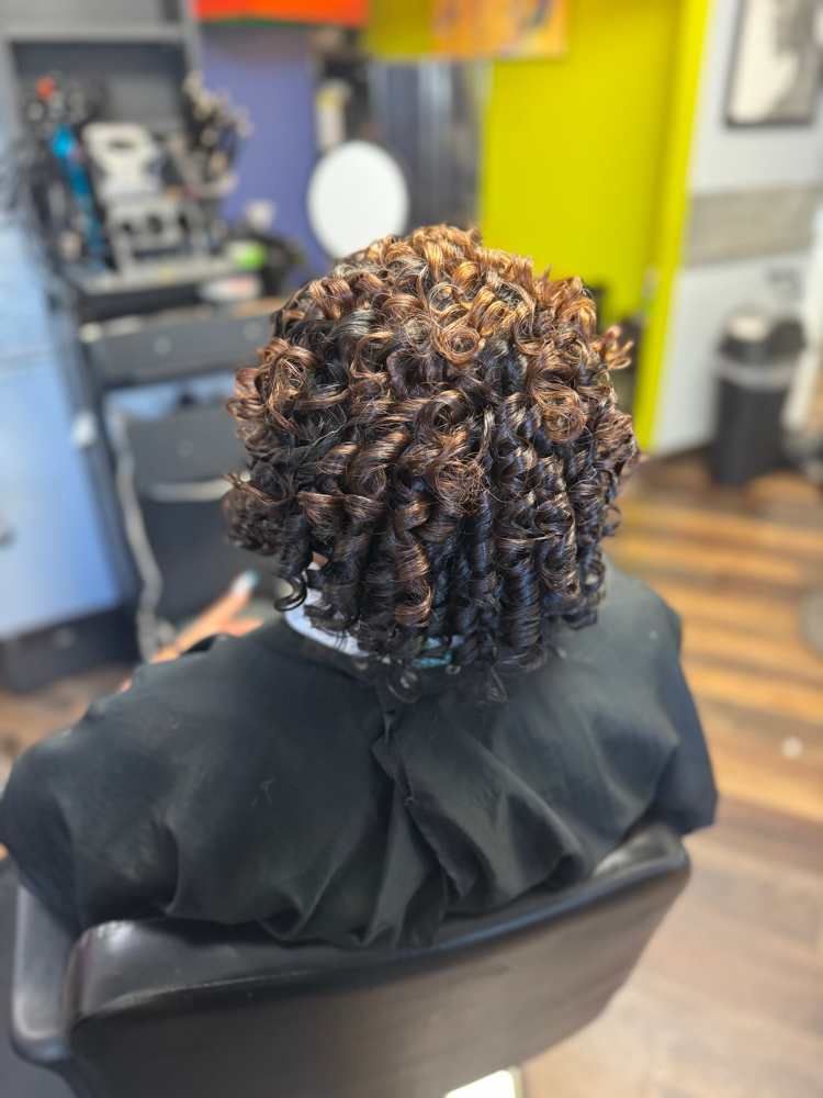 Natural Hair Rod Set at Distinctive Designs By TC in Blue Ash, OH