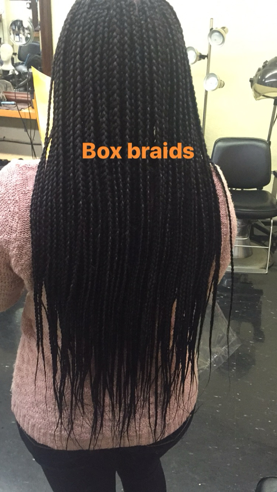 Traditional Box Braids - Sm