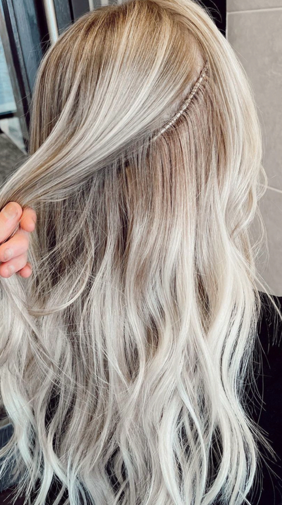 Custom Extention Weft Coloring