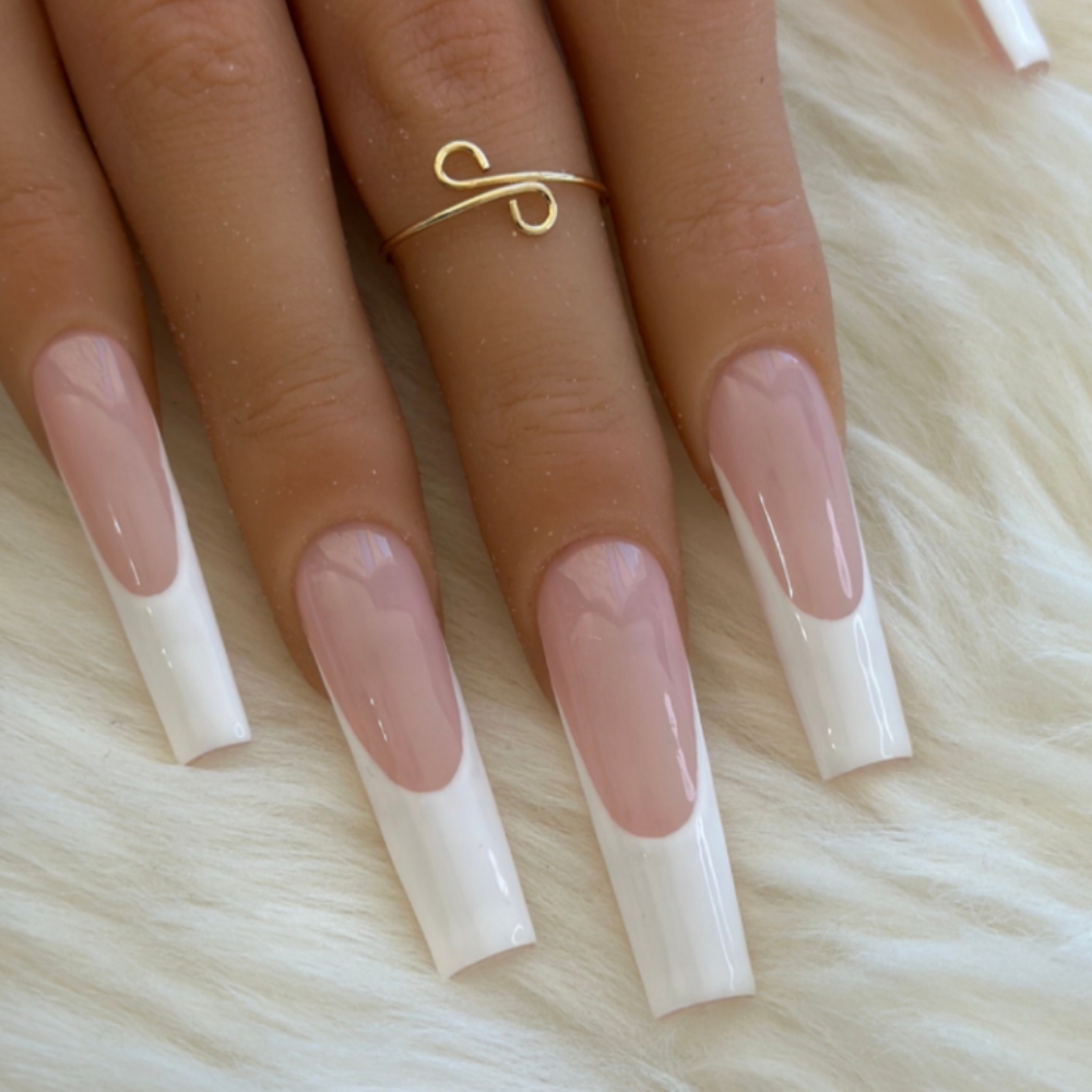 French Tip at Girl Gang Nails LLC in Clinton, MO