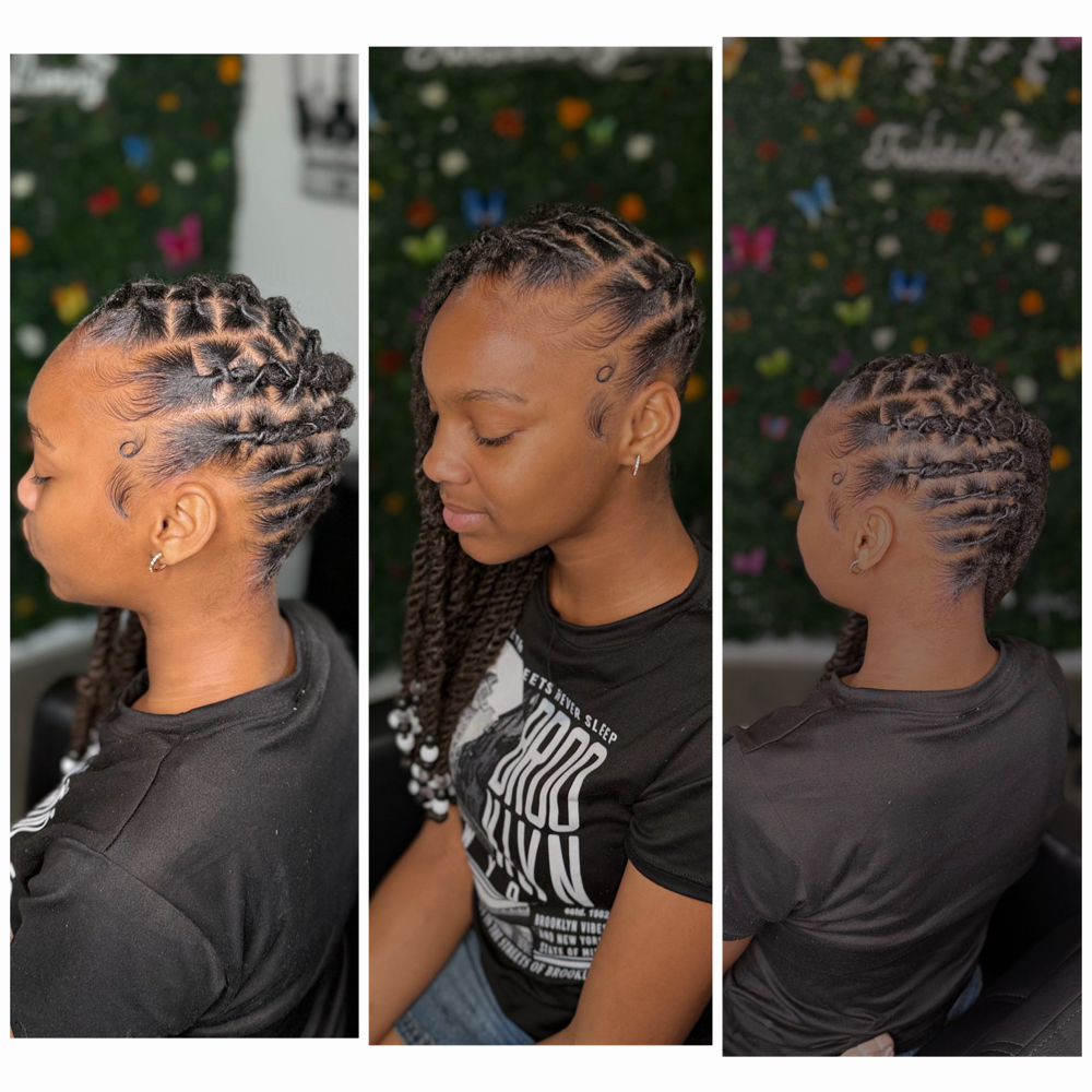 Lemonade Locs W / Added Hair at TwistedByLanayLLC in Bossier, LA