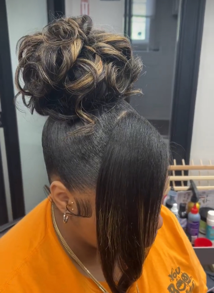 Up-do’s And Similar Hair Styles