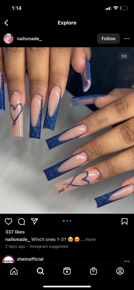 French Tip Long+