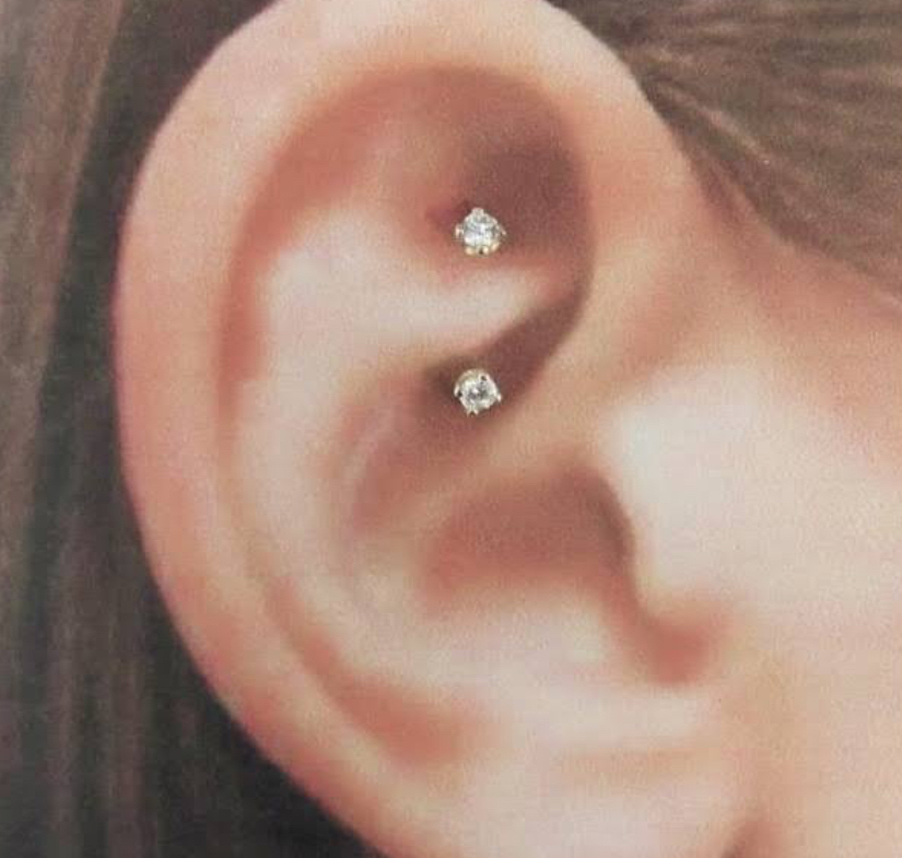 Rook Piercing at Dynasty Salon and Spa in Eldon, MO