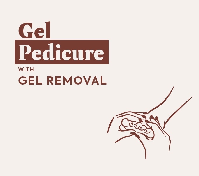 Gel Pedicure+ Gel Removal