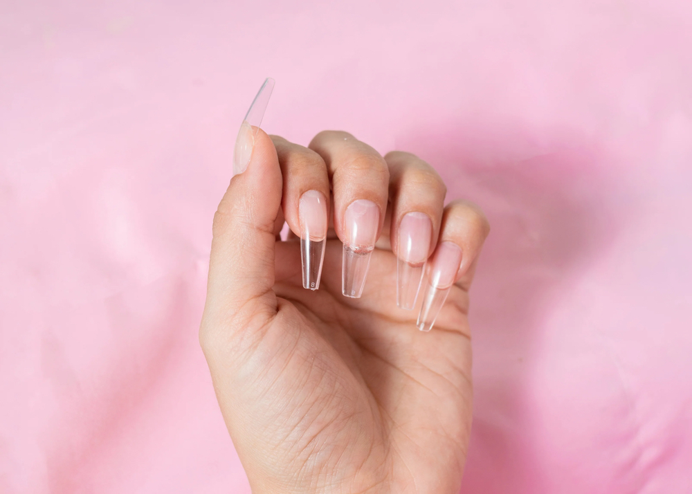 Soft Gel Extensions W/ Russian Mani