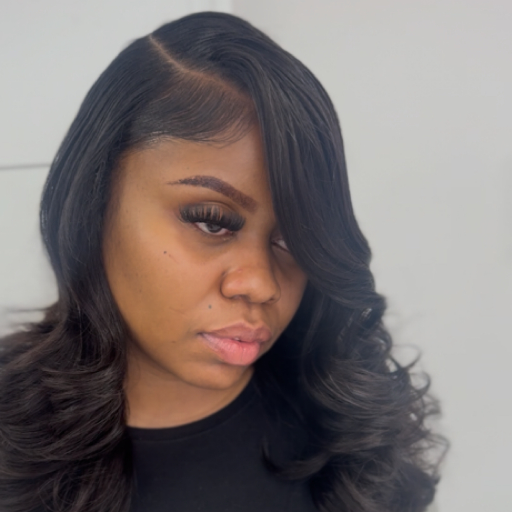 Layered Quick Weave at Iamhairsnobb in Chicago, IL