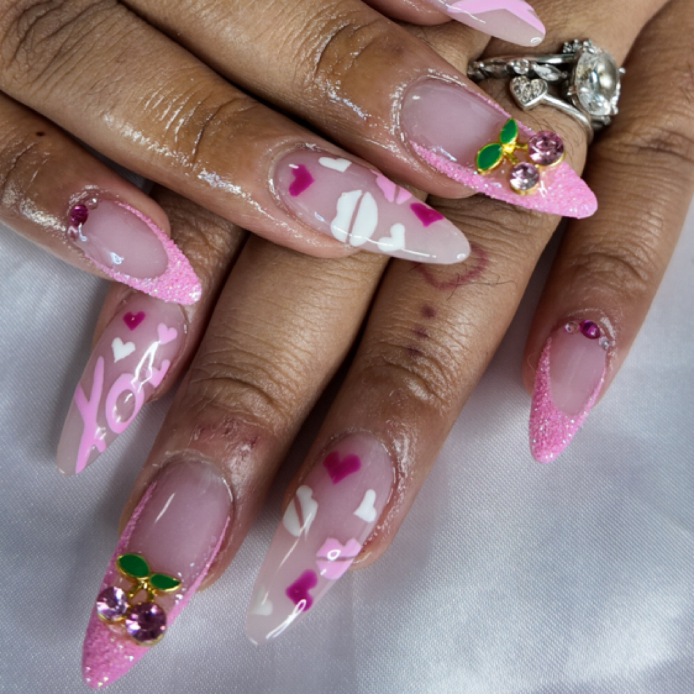 XLong Full Set at Ks Blink & Nails LLC in New Britain, CT