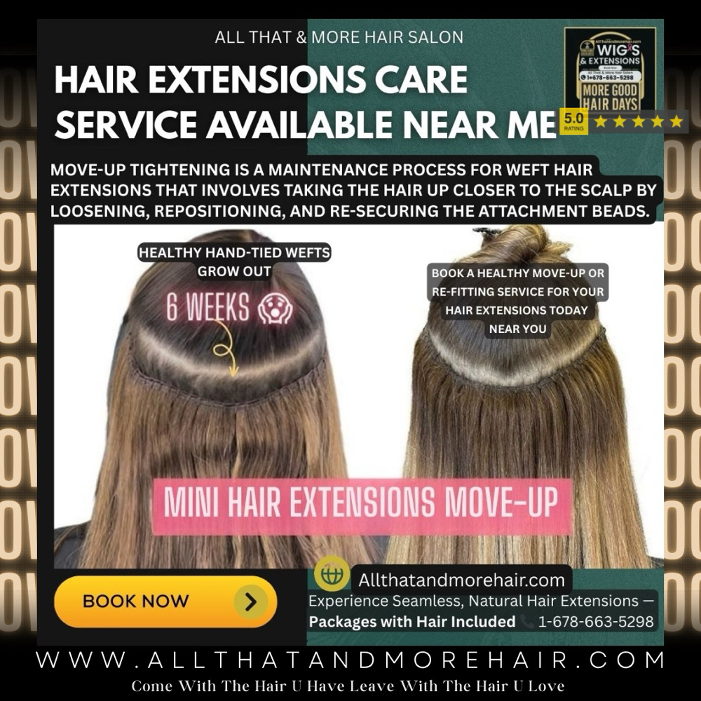 Move-Up Tightening Hair Extensions