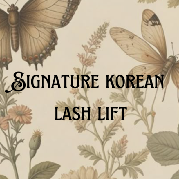 Signature Korean Lash Lift at Blossom & Thorn Beauty Bar in Indianapolis, IN