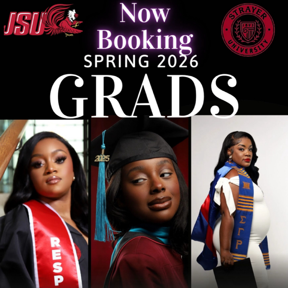 College Graduation Session at Queen Studio Photography in Jacksonville, AL