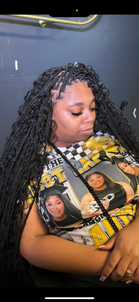 Small Boho Braids at Hairaffectbyliyah in Temple Terrace, FL