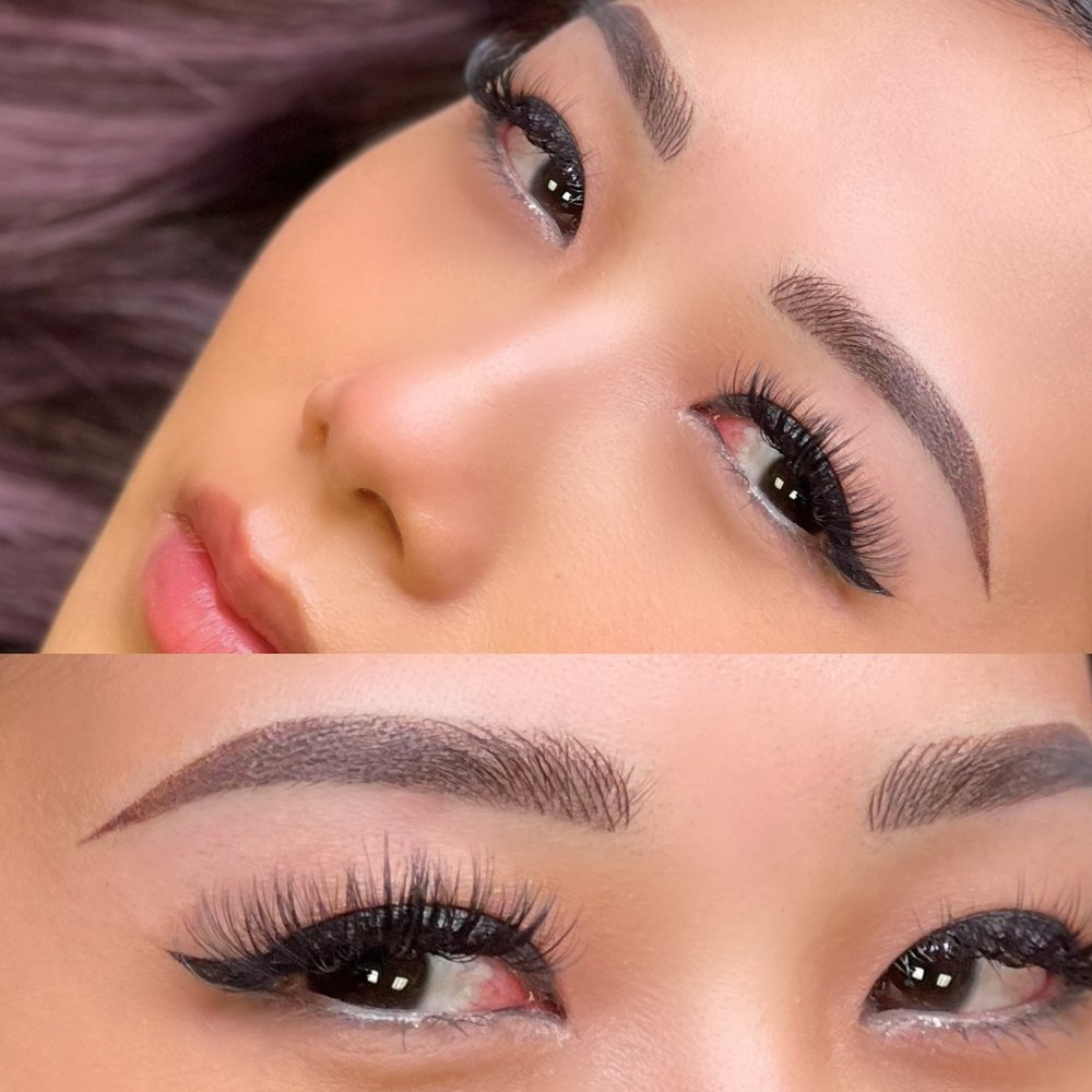 Combo Hairstroke And Ombre Shading