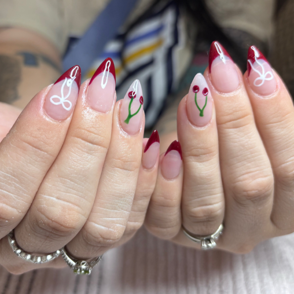 Tide & Timber Gel X Fullset at Oyster & Oak Self Care Studio in Walterboro, SC