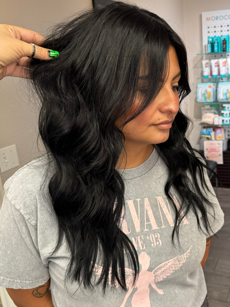 Single Weft Move Up at Rustic Roots Salon + Spa in Hesperia, CA