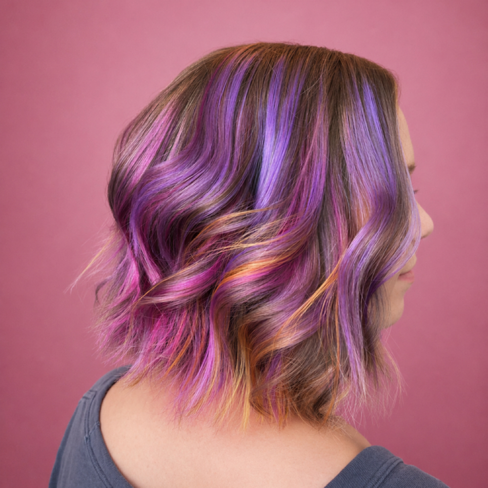 Vivid Color Research at volume hair salon in Bethesda, MD