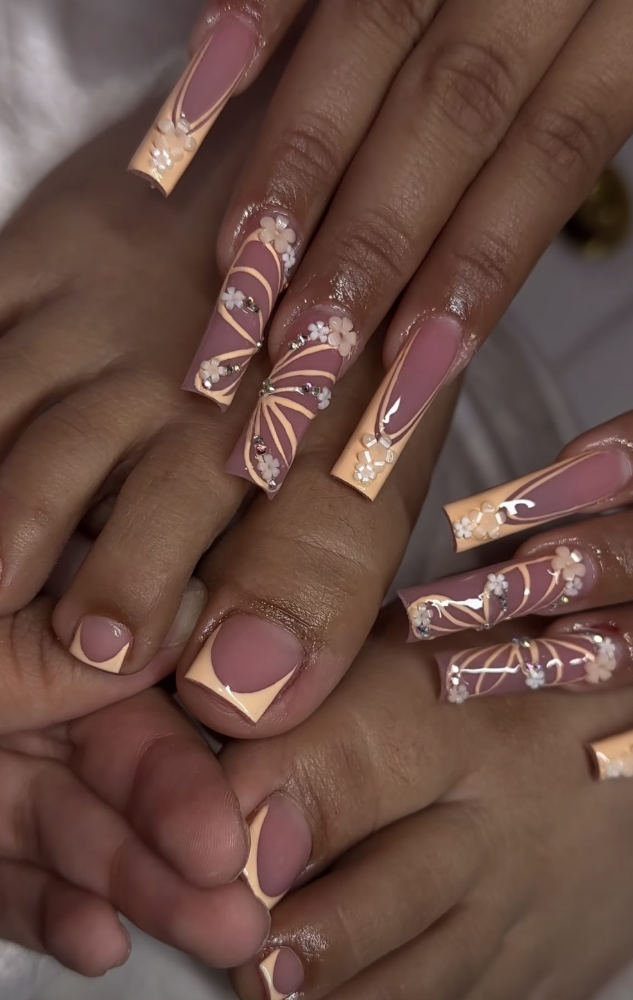 Nail Extension Mani/Pedi Combos