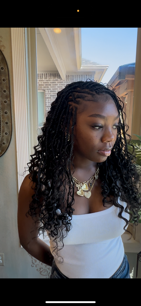 Half Fulani/Half Quick Weave