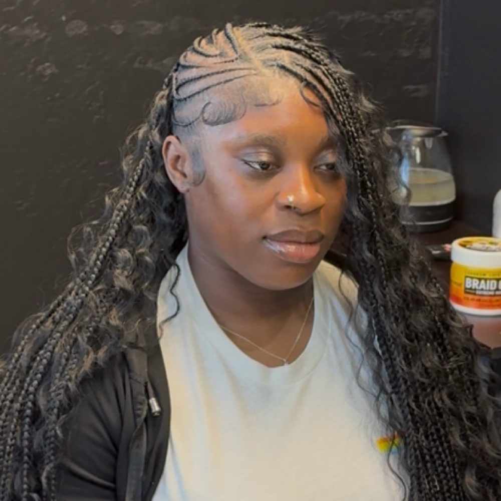 “side Part” Braids at Styles By Jalyssa in Phoenix, AZ