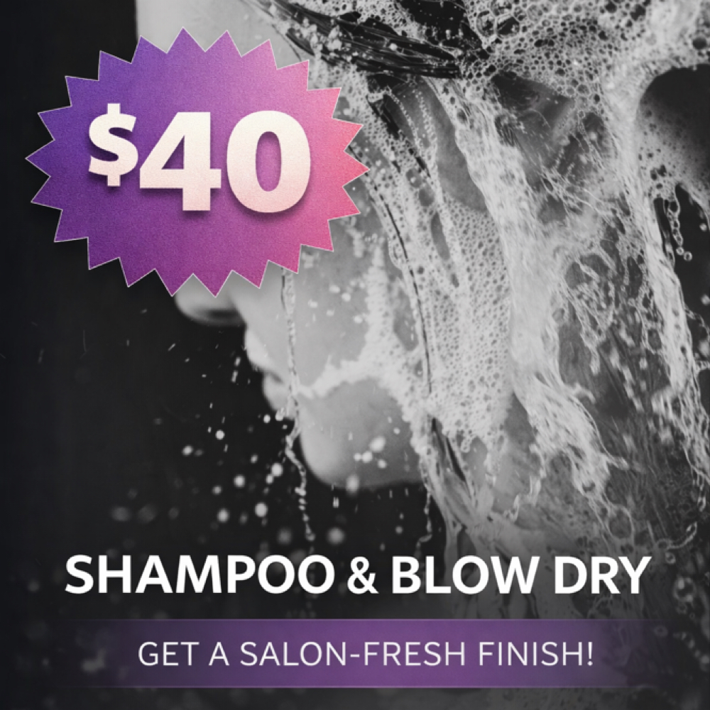 Shampoo Blow Dry Style at Hair Boss JMC in Fort Atkinson, WI
