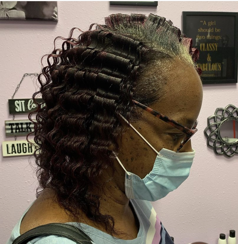 Crimps (Relaxed Hair)