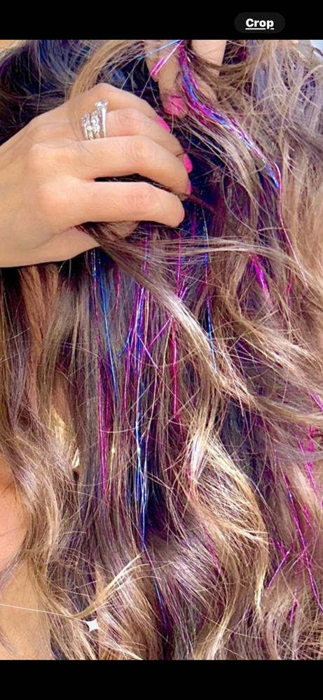 Tinsel at Ash N Aura in Crofton, MD