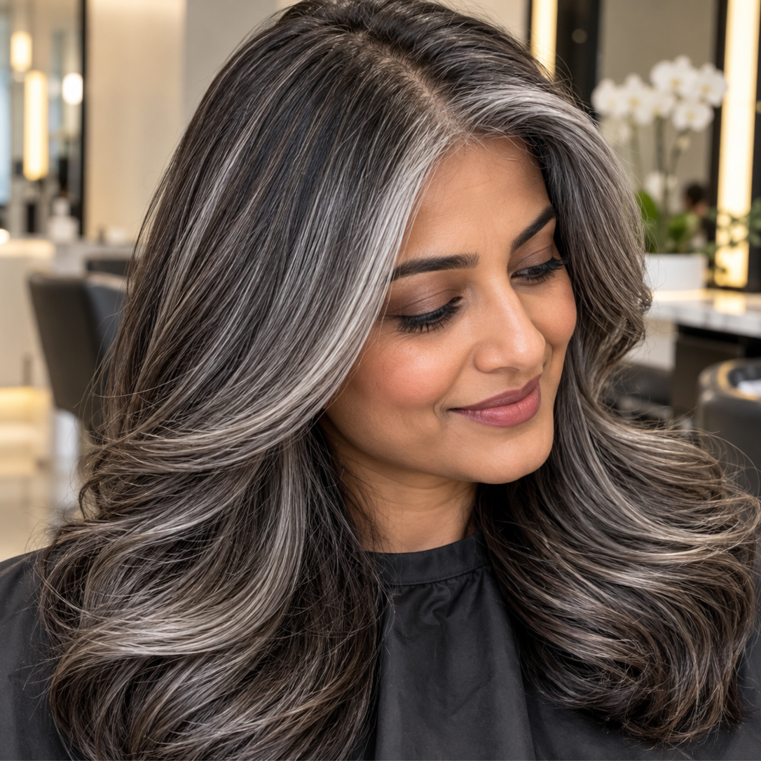French grey blending at Gold Coast Beauty By Shanzo in Chicago, IL