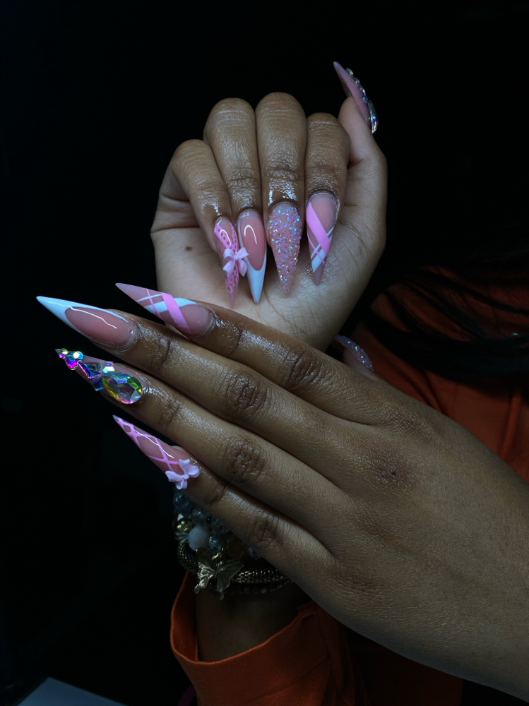 FULL SET W/ SWARVOSKI BLING 💎
