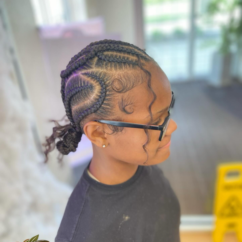 Kids 6-8 Stitch Braids at Roots To Ends in Columbus, OH