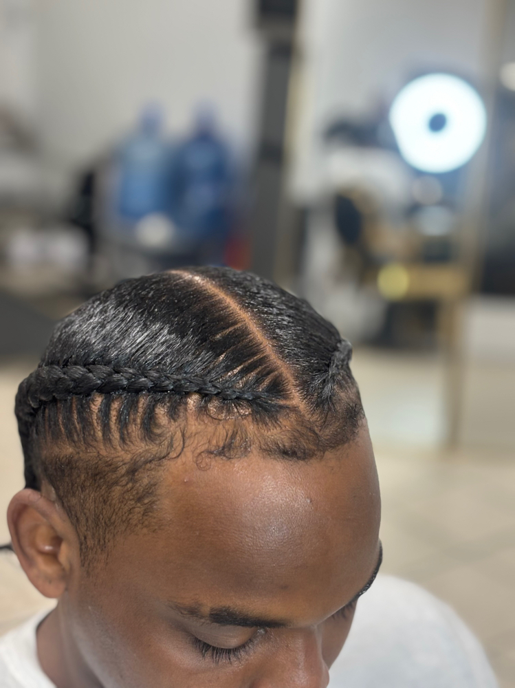 Men 2 Braids at Sweeetfacee in Long Beach, CA