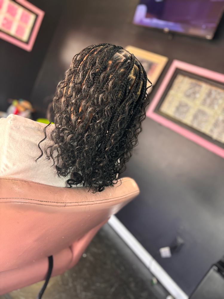 Boho Bob Knotless at Hair by Aja’ in Birmingham, AL