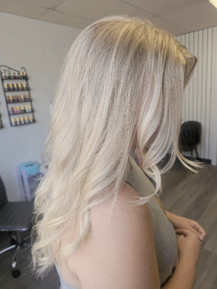 Signature FULL Blonding Service at Next Door Salon-Ashley Devers in Aurora, IN