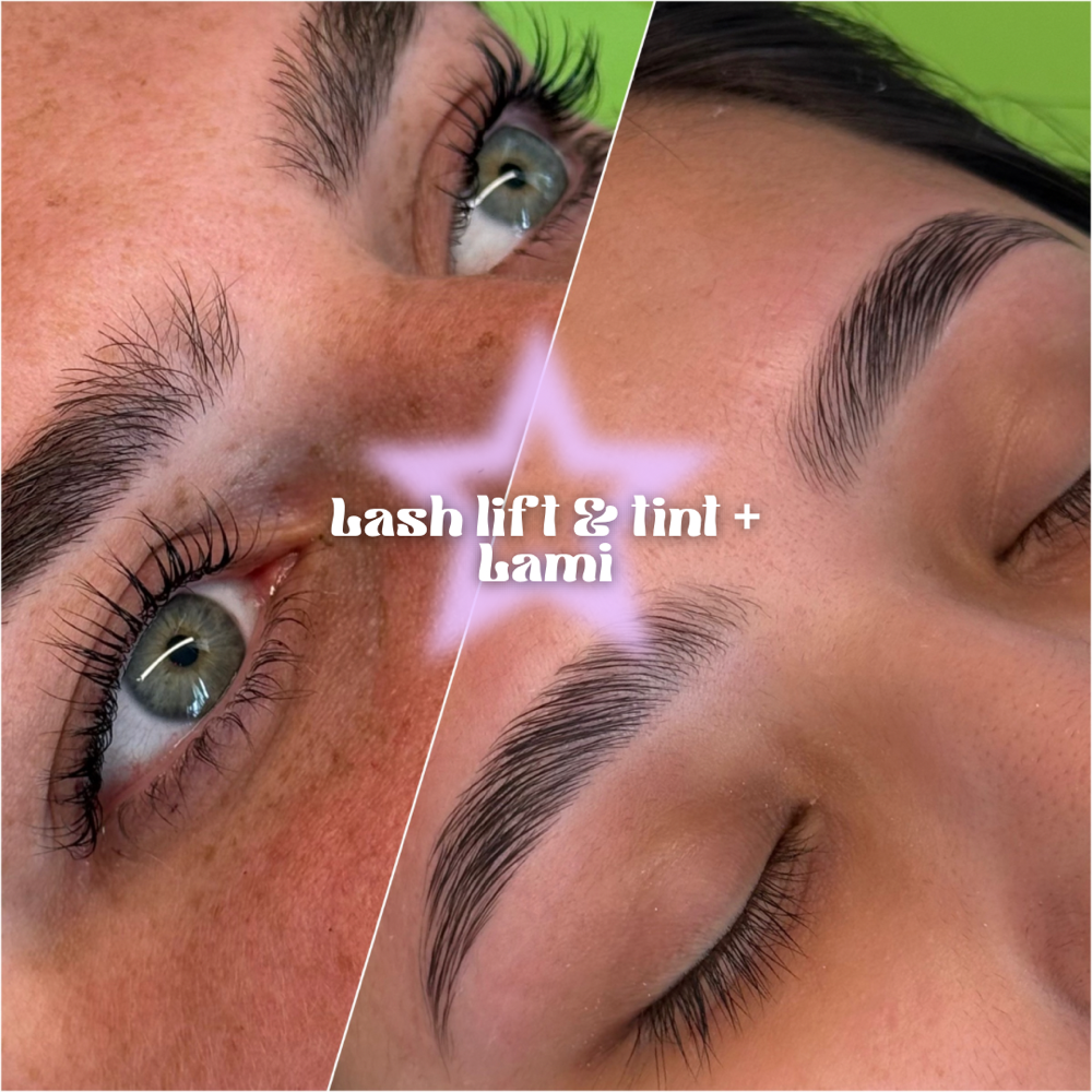 Lash Lift & Tint + Lami